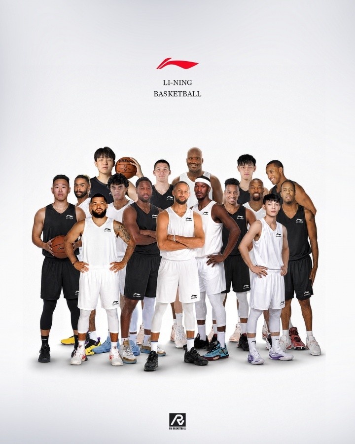 李宁官宣在即签姆巴佩 旗下NBA阵容含库里杨瀚森韦德
