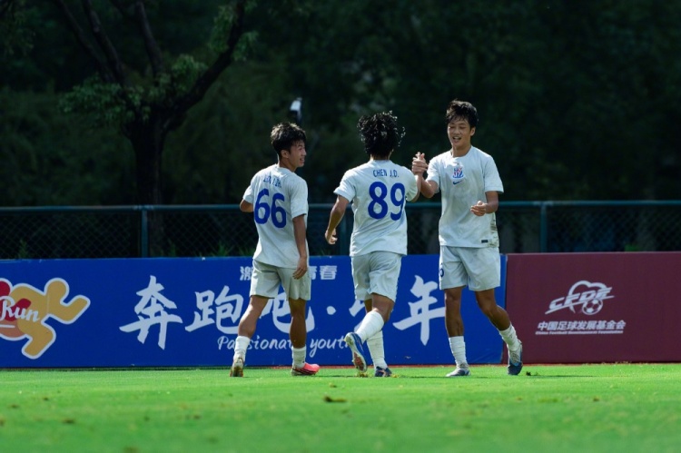 U20中青赛申花3-1新鹏城 张煜黄毅豪破门