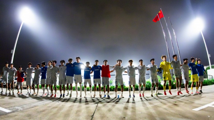 U20中青赛申花3-1新鹏城 张煜黄毅豪破门