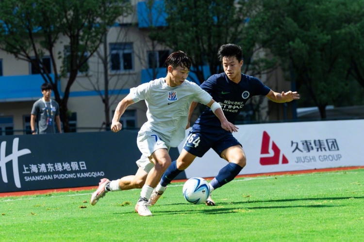 U20中青赛申花3-1新鹏城 张煜黄毅豪破门