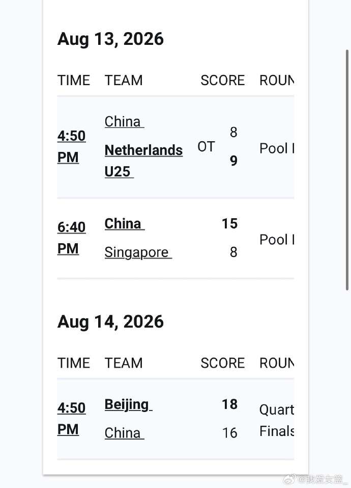 FIBA3×3新加坡站北京队力克国家队获第四