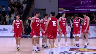 热身赛中国U18女篮83-39大胜世新大学 全场压制对手