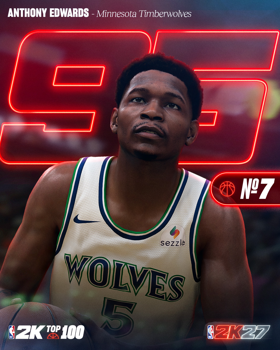 NBA2K27前十能力值公布:亚历山大文班约基奇97并列第一,库里杜兰特93 NBA2K27前十能力值公布:亚历山大文班约基奇97并列第一,库里杜兰特93
