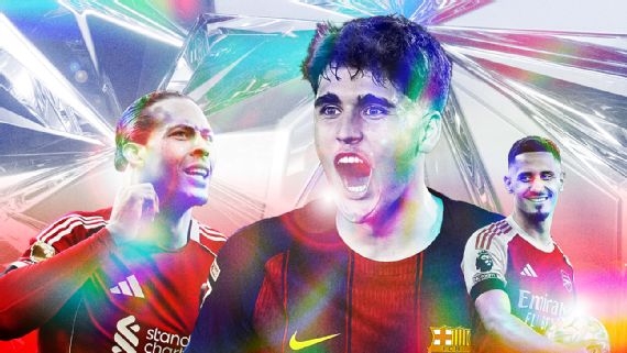 ESPN百大中卫榜单：萨利巴居首 帕乔第二加布里埃尔第三