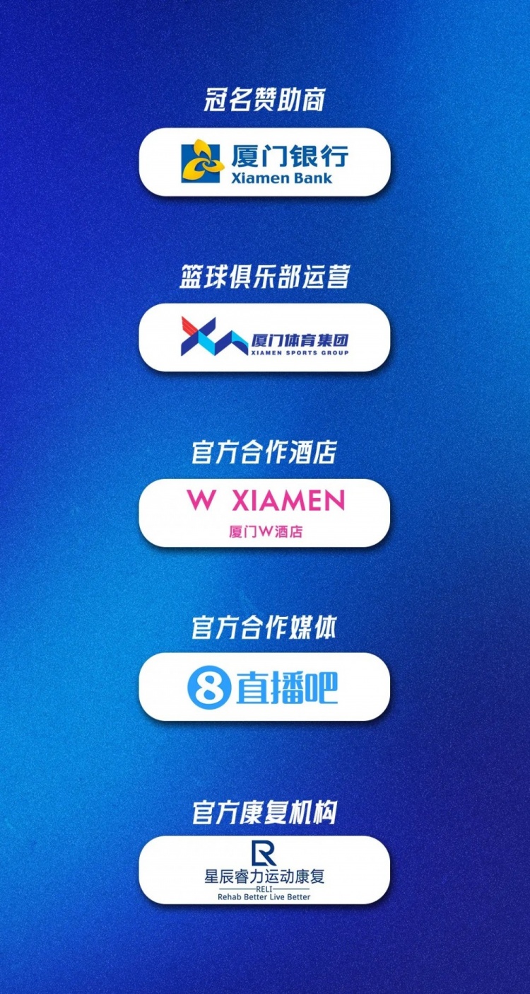 厦门银行女篮落位E组 全国女篮锦标赛第二阶段8月20日开赛