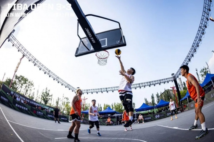 枣林光影 篮下争锋 FIBA Open3x3德州三人篮球赛在乐陵影视城落幕